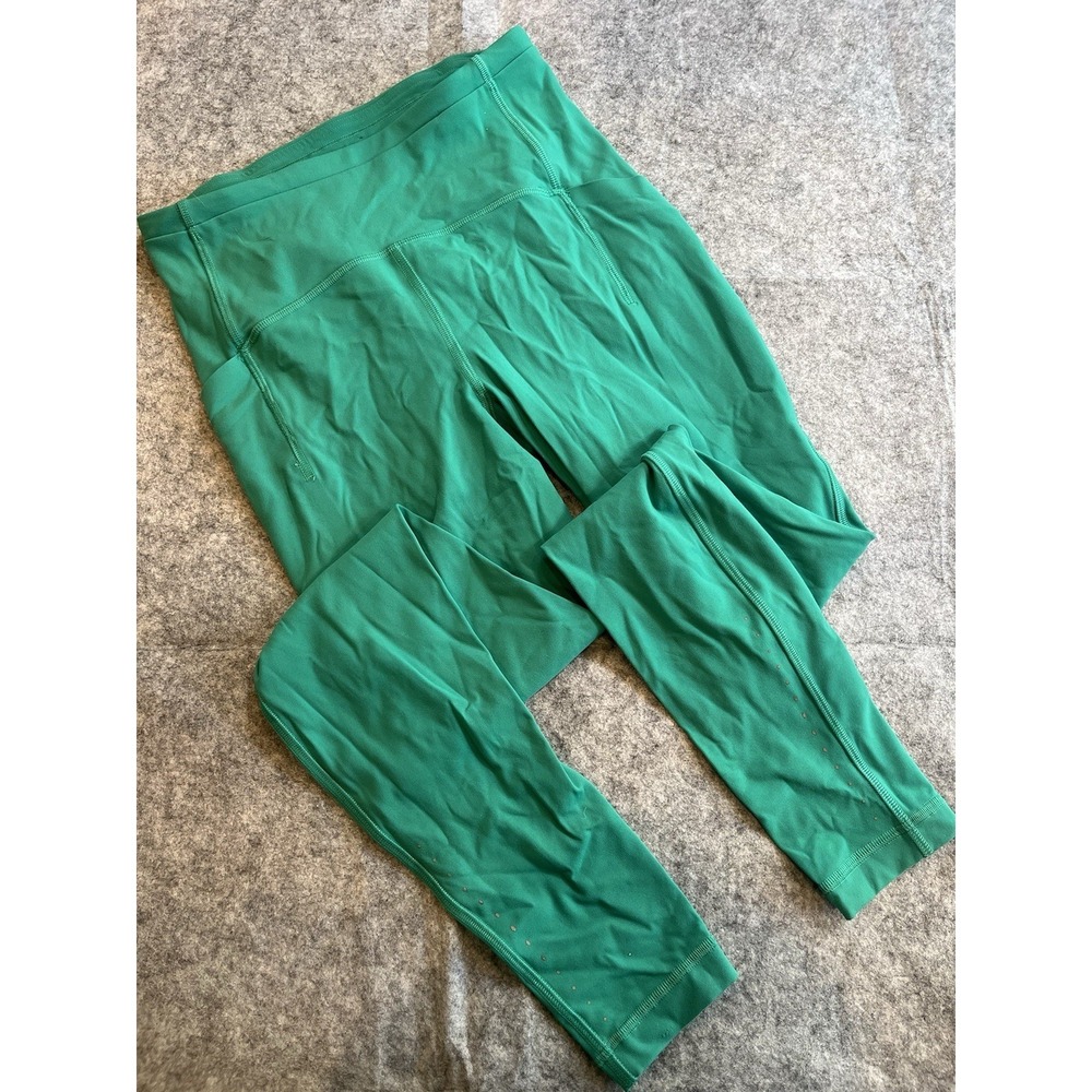 Lululemon Swift‎ Speed High Rise Tight Womens 4 Maldives Green LW5GFBS